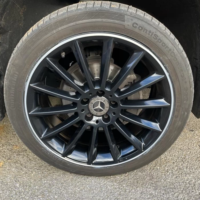 Mercedes GLA alloy wheel after