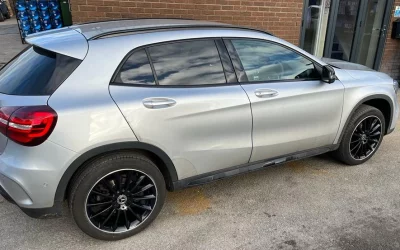 Mercedes GLA alloy wheel refurb