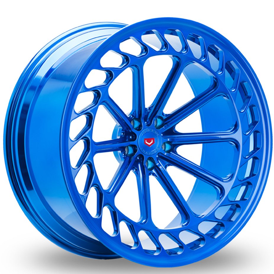 royal blue alloy wheels