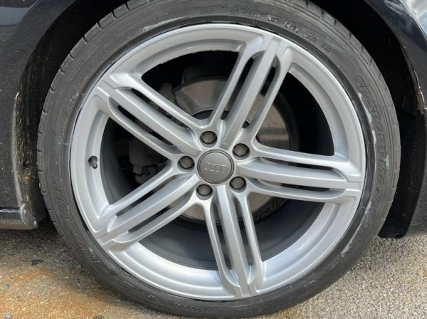 scuffed alloy wheels